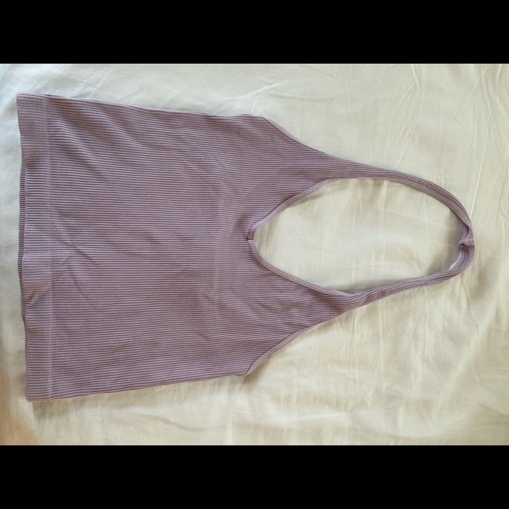 Kitty Gains open back halter top